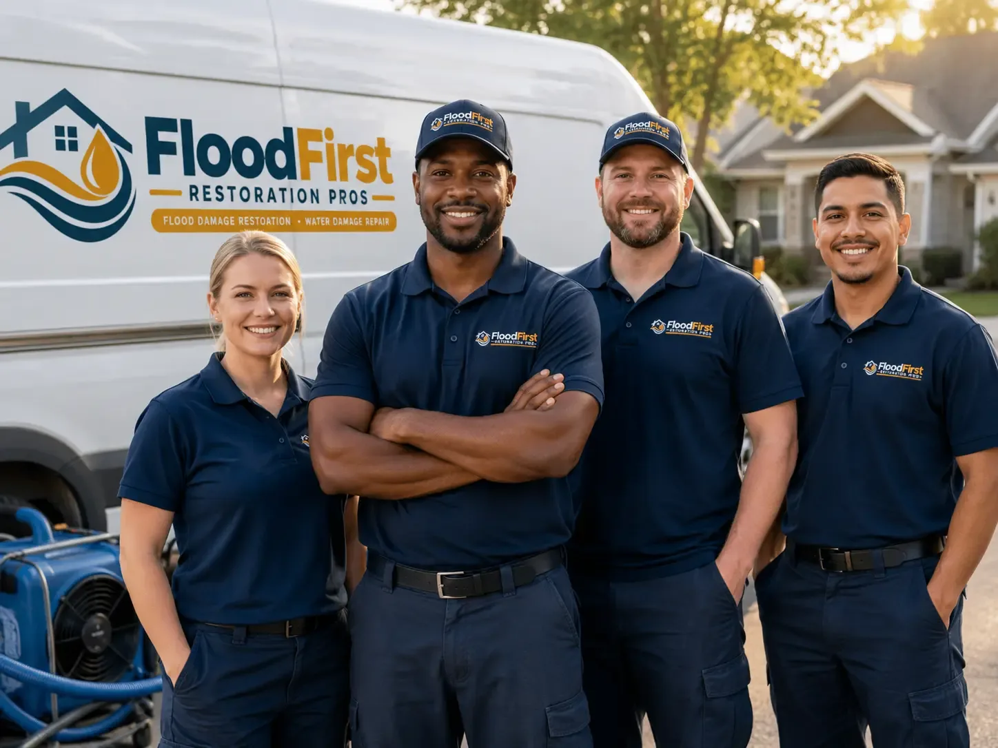 Flood Damage Restoration company in Vandalia, MI